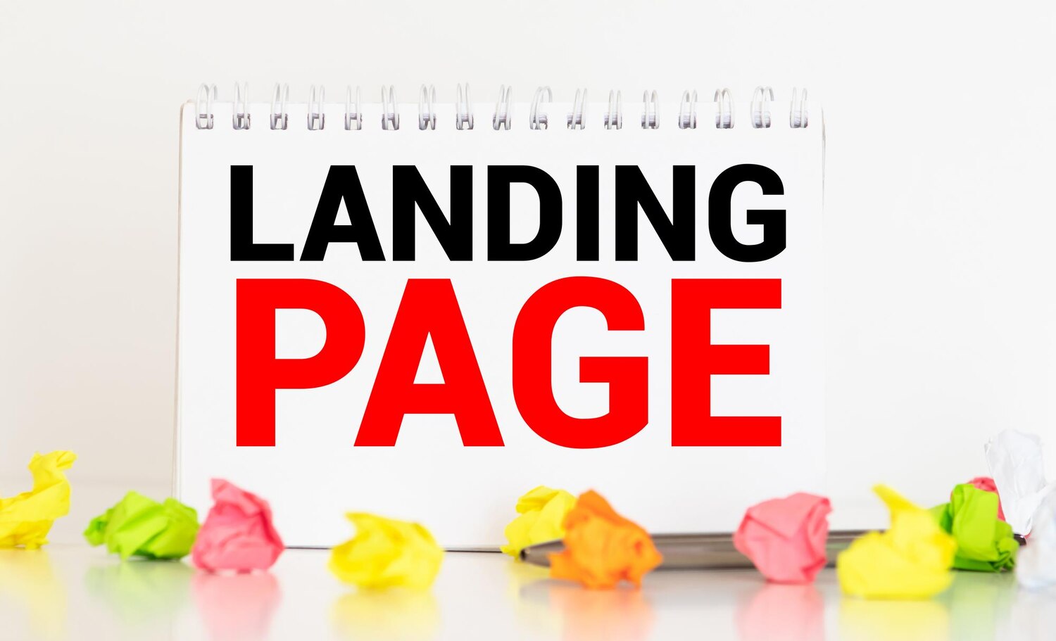 landing page copy whitepaper lead magnet obietnica dowody sprzeciw CTA